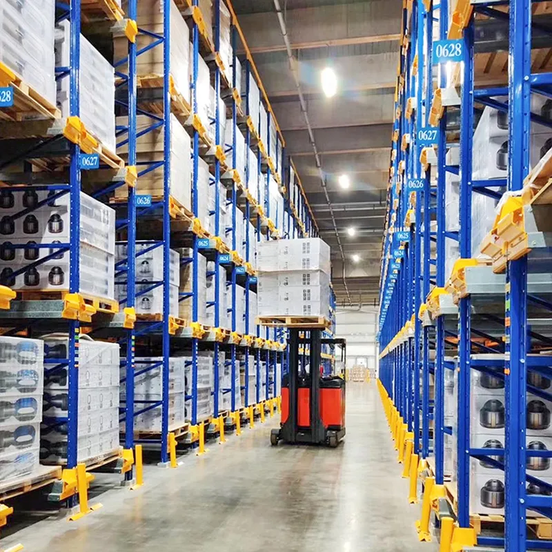 Semi Auto Storage Warehouse Racking System
