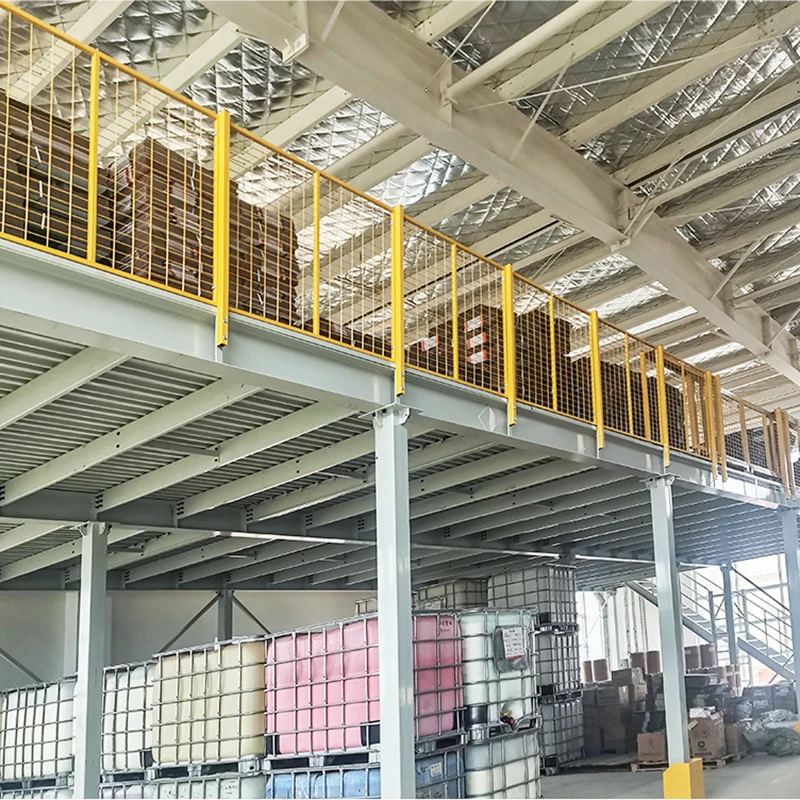 Acél raktár mezzanine